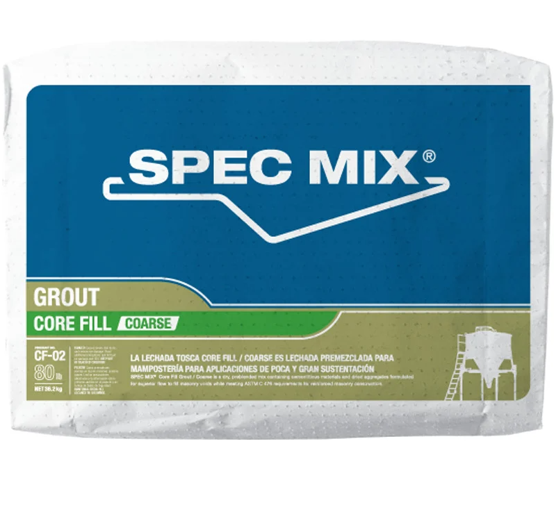 Spec Mix Coarse Core Fill Grout 80lb Bag