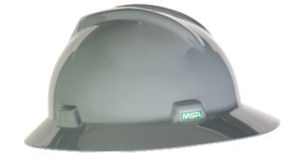 Hard Hat-Gray Non Slotted
