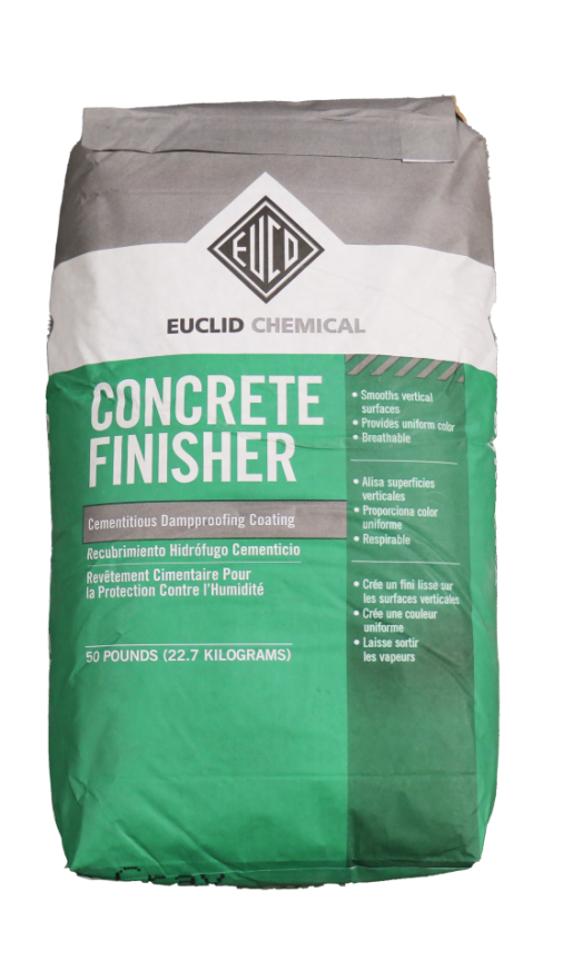 Euclid Concrete Finisher Decorative and Damp-Proofing Coating 50lb Bag