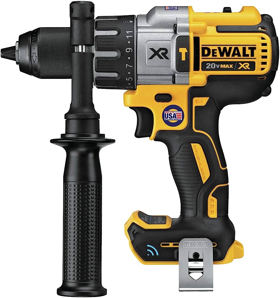 DeWalt 20V MAX 1/2in XR Brushless Cordless Hammer Drill/Driver w/Integrated Bluetooth (Tool Only)