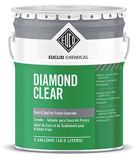 Euclid Diamond Clear NY Cure And Seal 5Gal