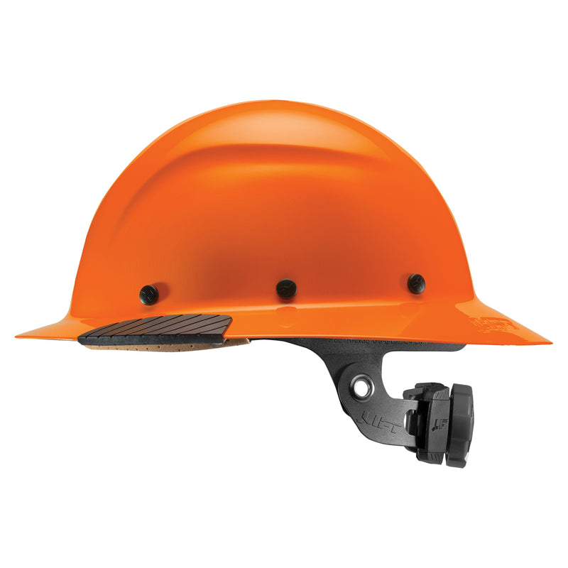 DAX Fiber Resin Full Brim Hard Hat Hi-Viz Orange