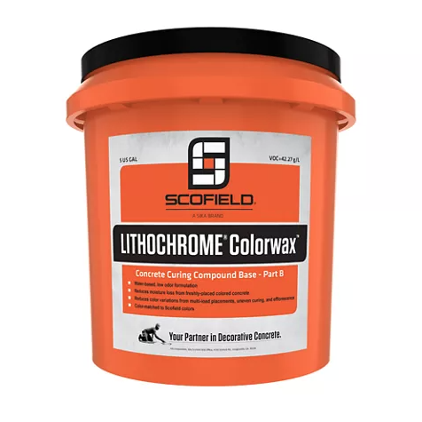 Sika LITHOCHROME Colorwax Concrete Curing Compound