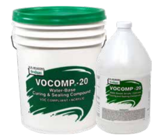 VOCOMP-20 Water-Based Acrylic Cure and Seal